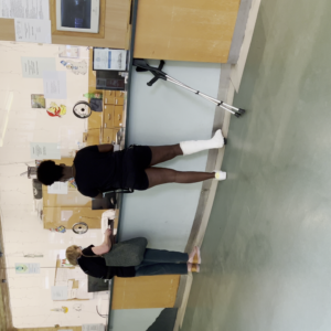 Black girl with slwc – video