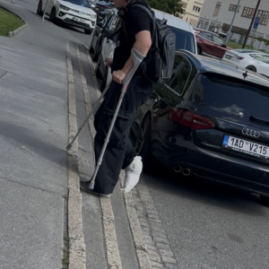 man slc going to hospital ( video)