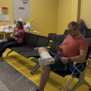 Man heavy slwc hospital ( video )